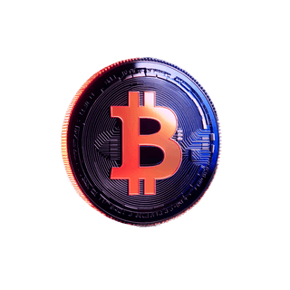 Tarjeta flotante con visualización analítica de datos del mercado cripto
